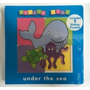 Puzzle Play: Under The Sea Board book illustrated by Sue Hendra 2000 Rare
